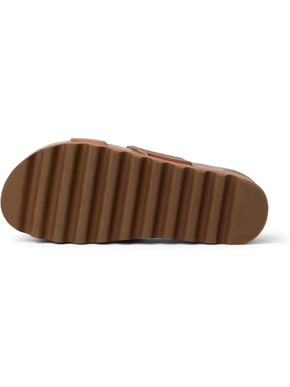 Women Espresso Duo Arch Support Ultra Soft Cushion Footbed Platform Sandal Shoes